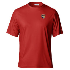 Florida Panthers Columbia PFG Terminal Tackle Omni-Shade T-Shirt - Red - NHL