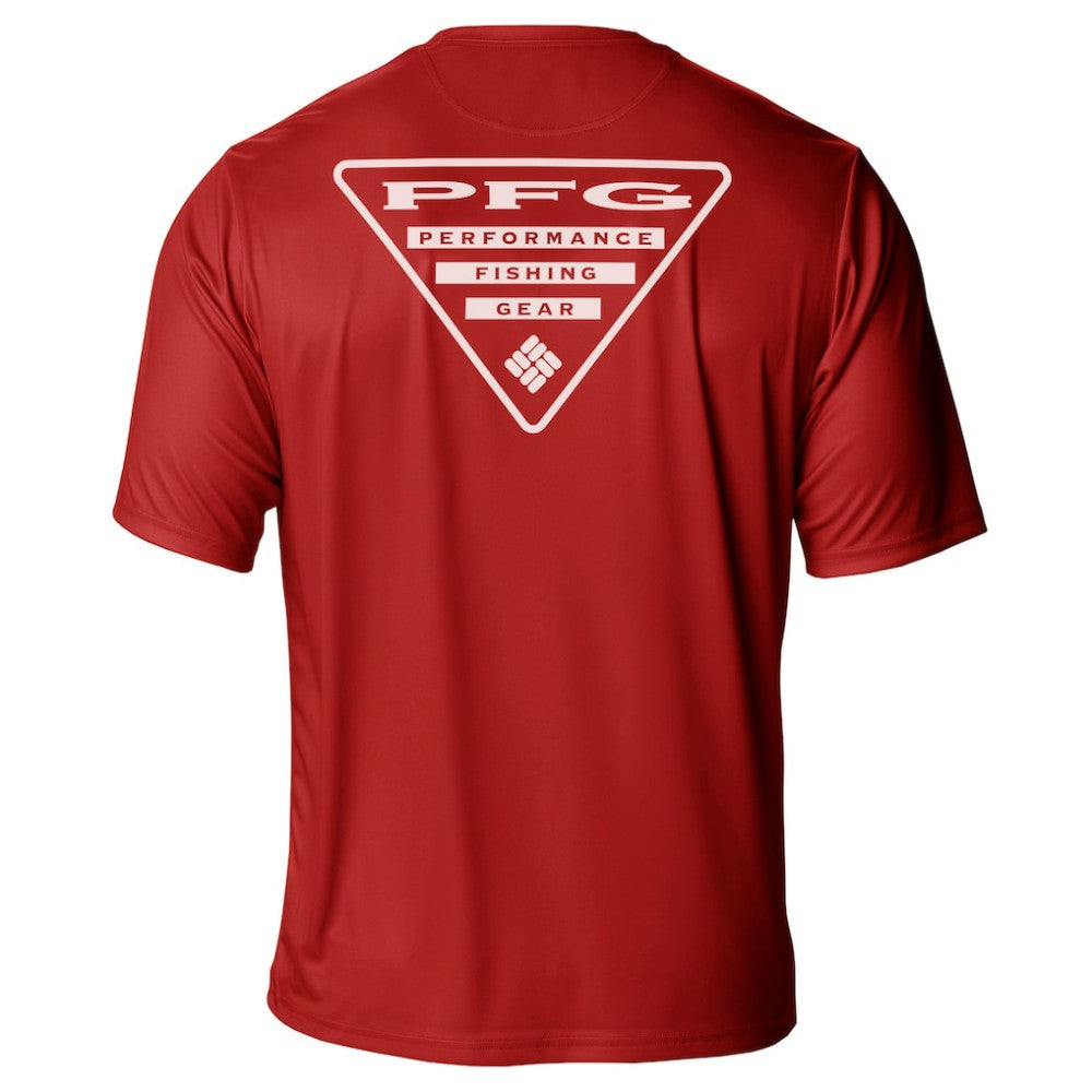 Florida Panthers Columbia PFG Terminal Tackle Omni-Shade T-Shirt - Red - NHL