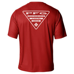 Florida Panthers Columbia PFG Terminal Tackle Omni-Shade T-Shirt - Red - NHL