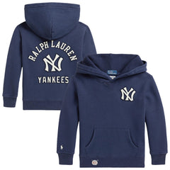 Yankees Polo Ralph Lauren Preschool Fleece Hoodie - MLB