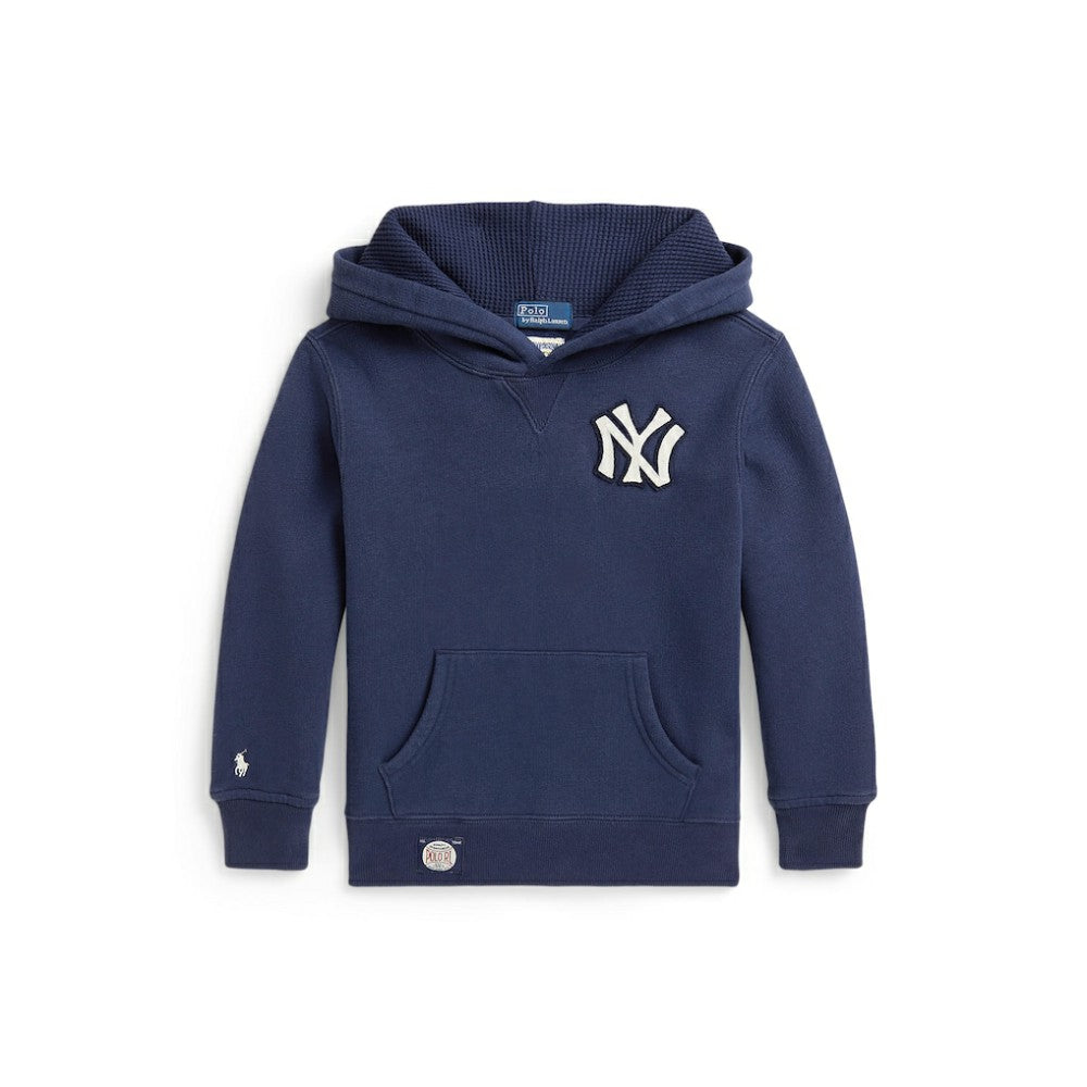 Yankees Polo Ralph Lauren Preschool Fleece Hoodie - MLB