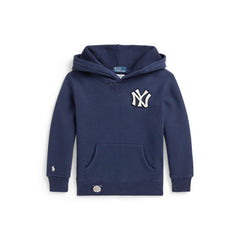 Yankees Polo Ralph Lauren Preschool Fleece Hoodie - MLB