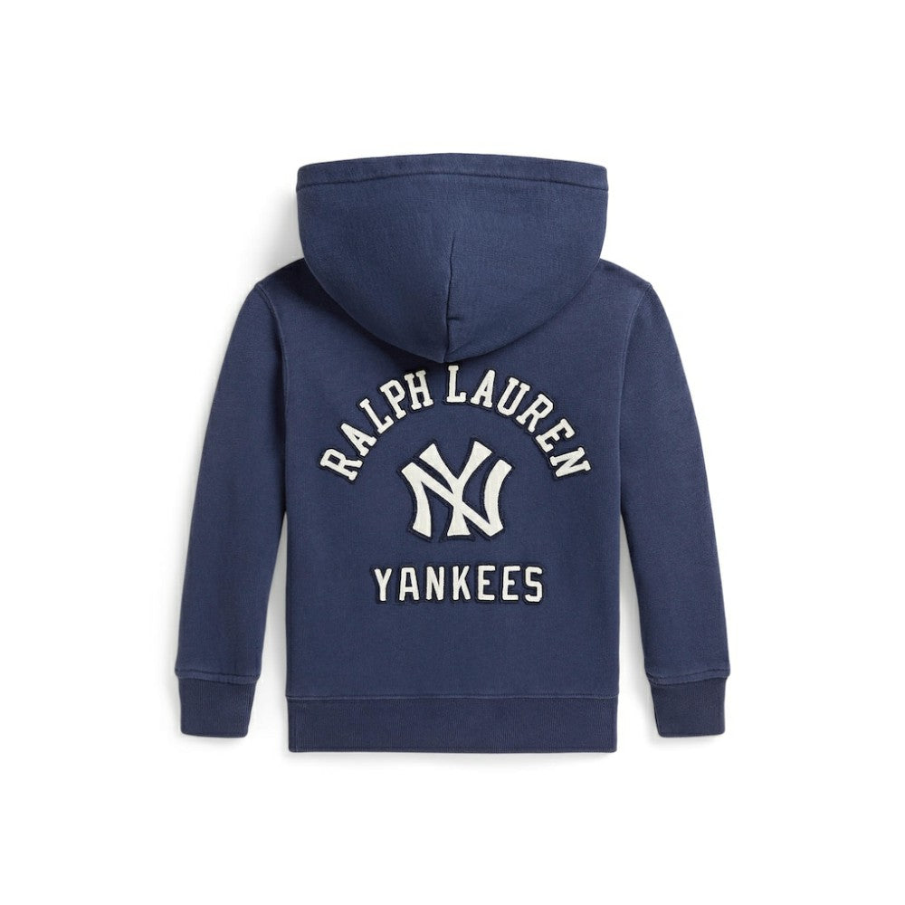 Yankees Polo Ralph Lauren Preschool Fleece Hoodie - MLB