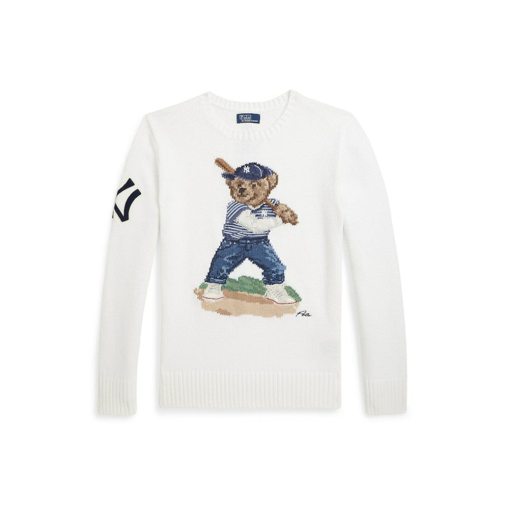 Yankees Polo Ralph Lauren Youth Sweater - MLB