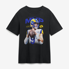 Matthew Stafford Los Angeles Rams 2025 NFL MVP T-Shirt Black | NFL
