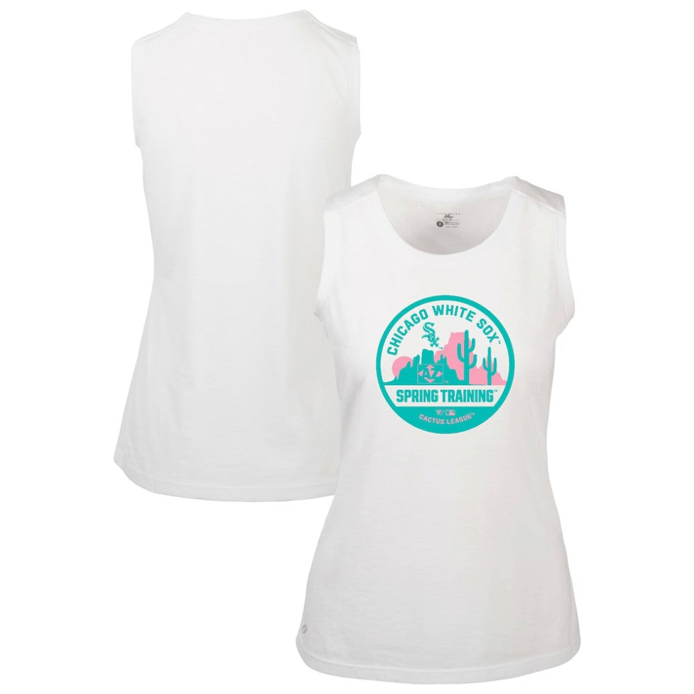 Chicago White Sox Levelwear Women's Macy Spring Training Badge Bold Tank Top - MLB