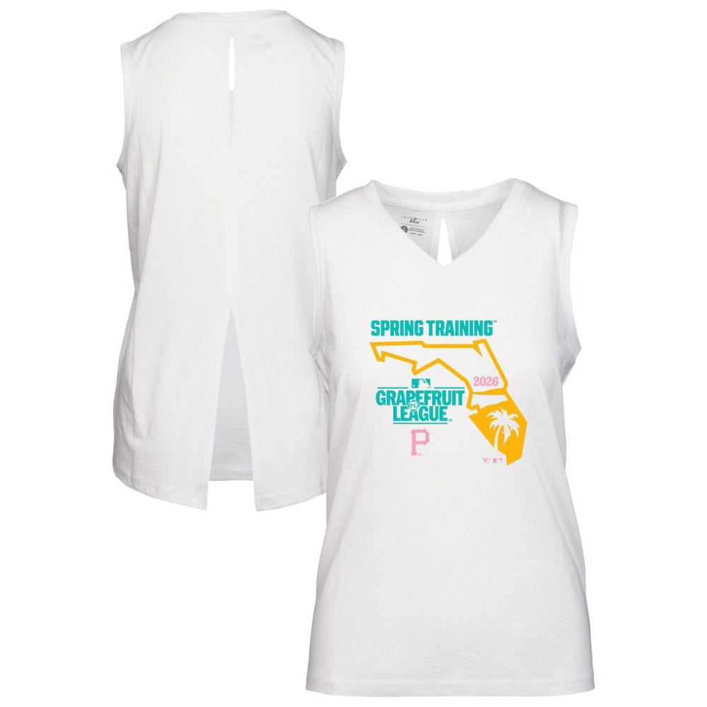 Pittsburgh Pirates Levelwear Women's 2026 Spring Training Paisley Ball Bold Tank - MLB
