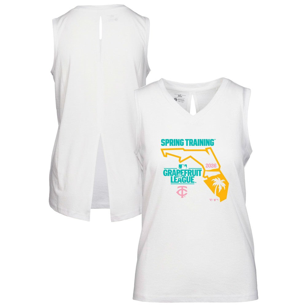 Minnesota Twins Levelwear Women's 2026 Spring Training Paisley Ball Bold Tank - MLB