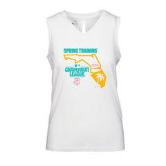 Minnesota Twins Levelwear Women's 2026 Spring Training Paisley Ball Bold Tank - MLB
