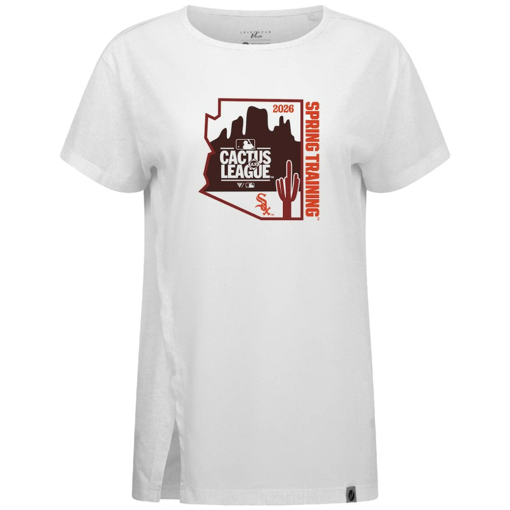 Chicago White Sox Levelwear Women's 2026 Spring Training Influx Ball Bold T-Shirt - MLB