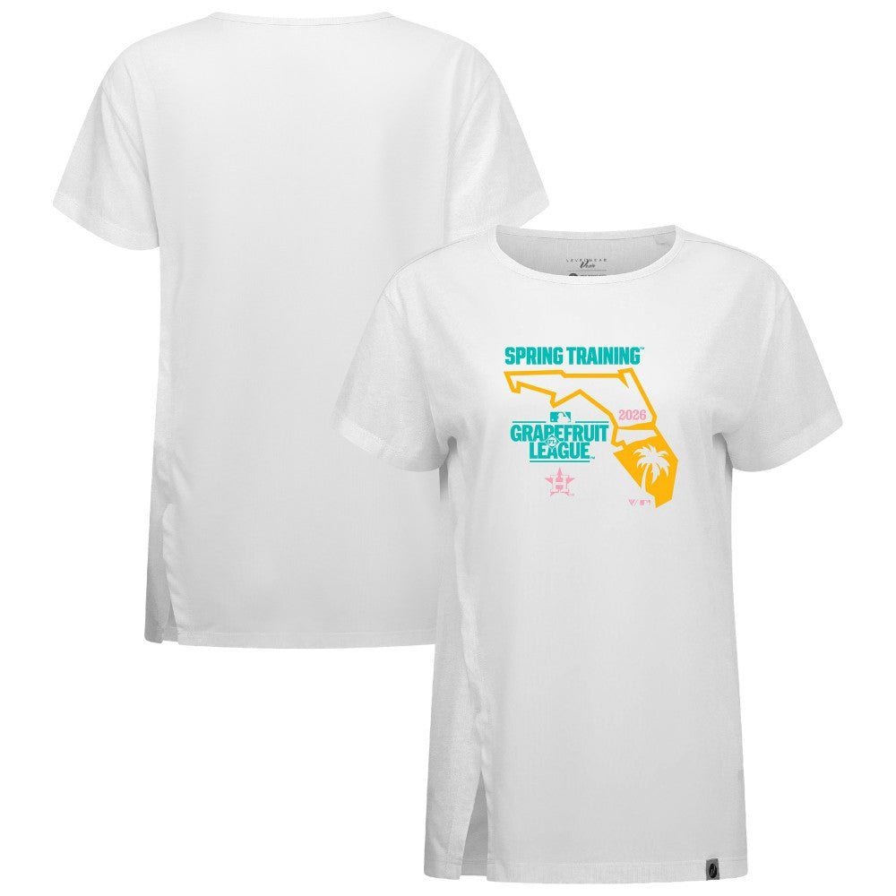 Houston Astros Levelwear Women's 2026 Spring Training Influx Ball Bold T-Shirt - MLB