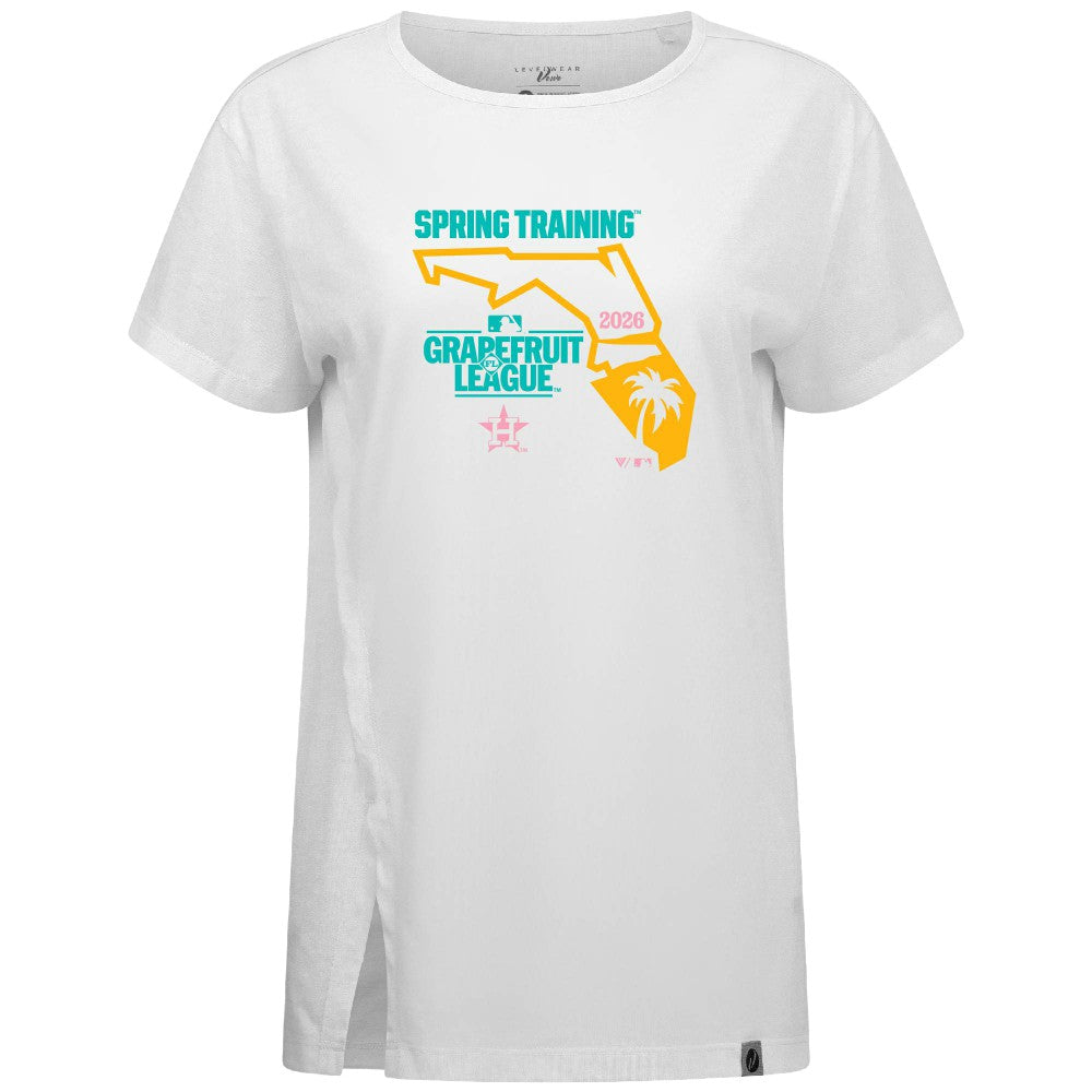 Houston Astros Levelwear Women's 2026 Spring Training Influx Ball Bold T-Shirt - MLB