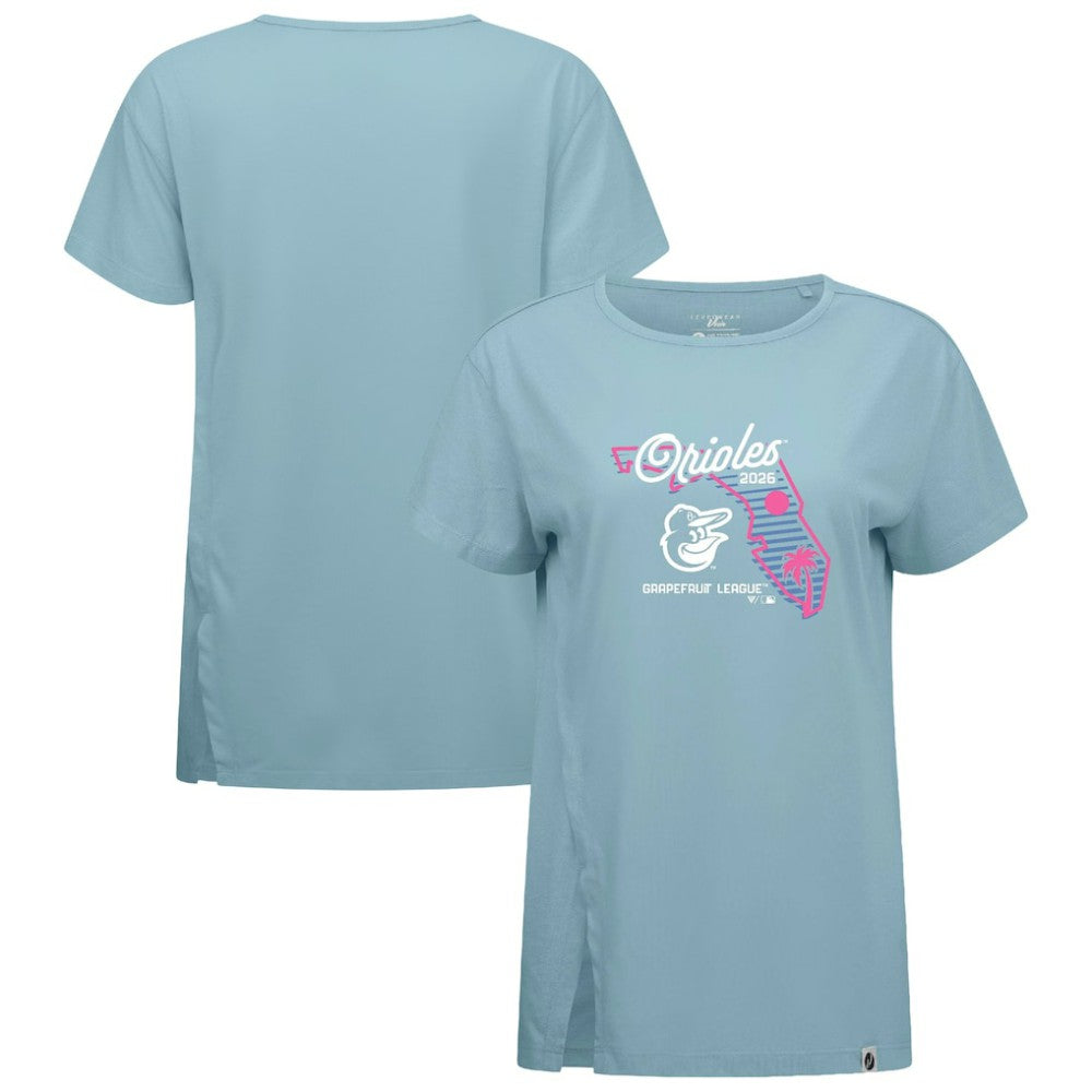 Baltimore Orioles Levelwear Women's Influx Spring Training Sunrise Bold T-Shirt - MLB