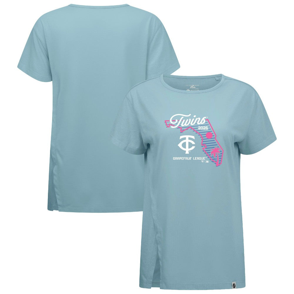Minnesota Twins Levelwear Women's Influx Spring Training Sunrise Bold T-Shirt - MLB