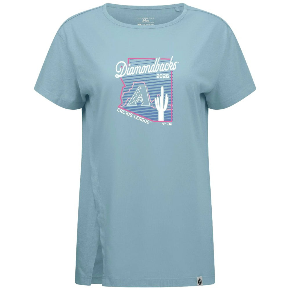 Arizona Diamondbacks Levelwear Women's Influx Spring Training Sunrise Bold T-Shirt - MLB