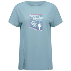 Colorado Rockies Levelwear Women's Influx Spring Training Sunrise Bold T-Shirt - MLB