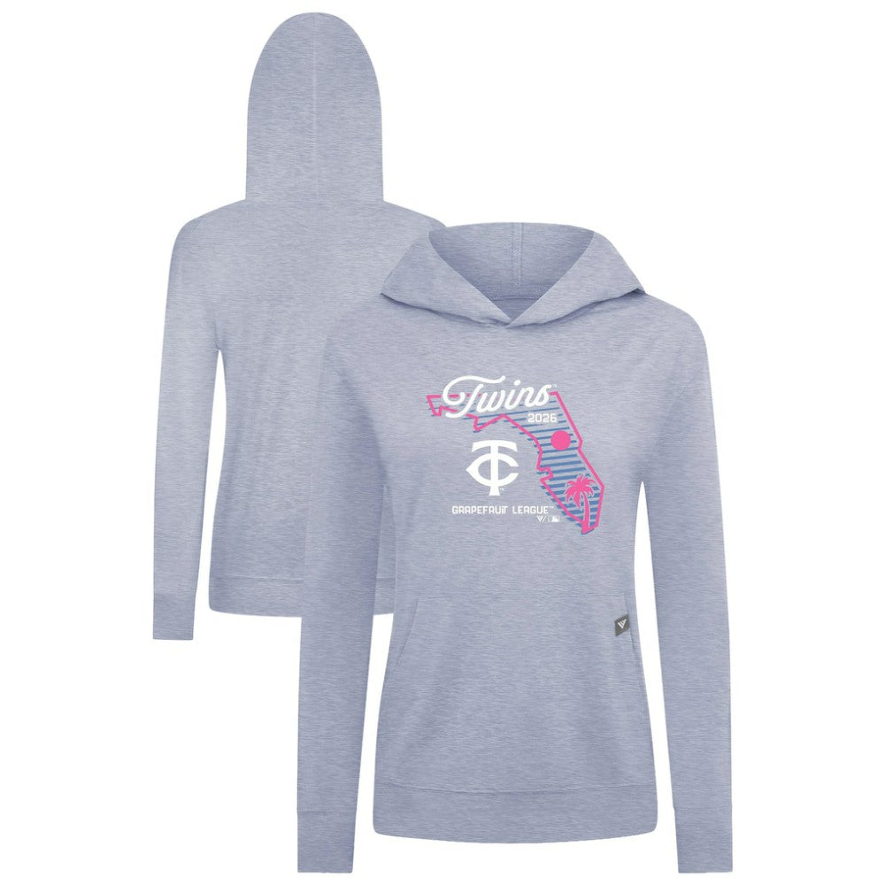 Minnesota Twins Levelwear Women's Relay Spring Training Sunrise Bold Hoodie - MLB