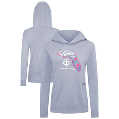 Minnesota Twins Levelwear Women's Relay Spring Training Sunrise Bold Hoodie - MLB