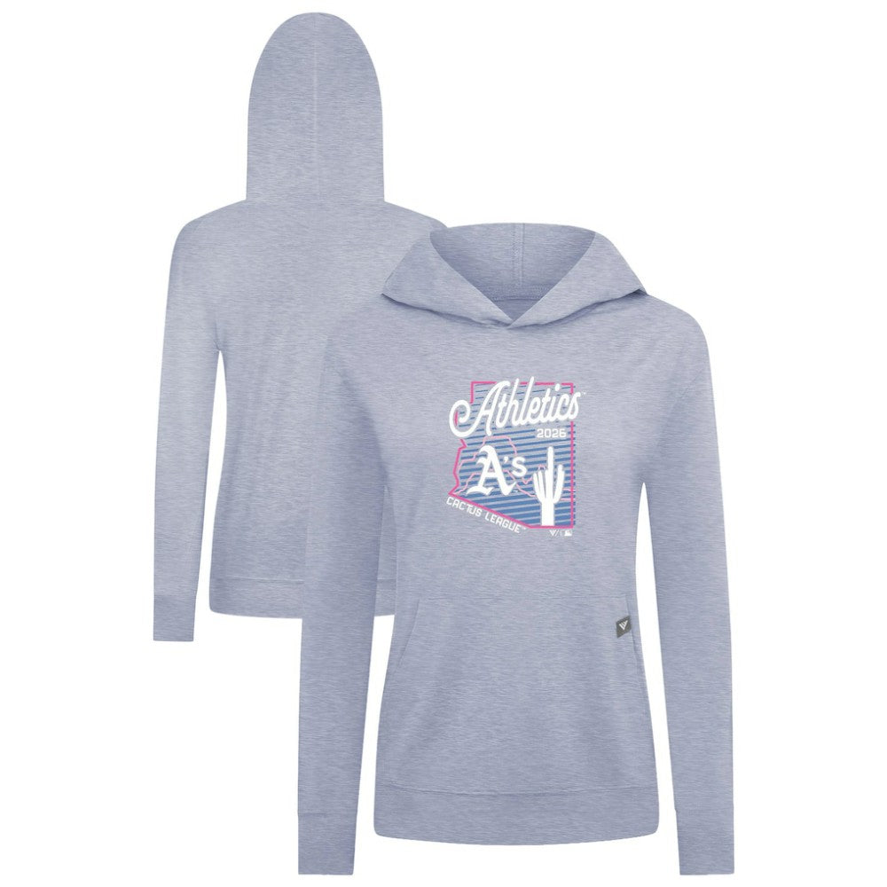 Athletics Levelwear Women's Relay Spring Training Sunrise Bold Hoodie - MLB