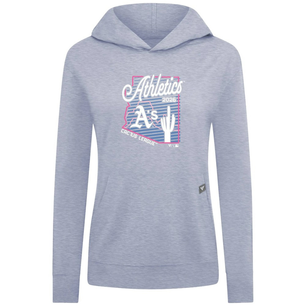 Athletics Levelwear Women's Relay Spring Training Sunrise Bold Hoodie - MLB