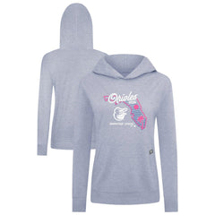 Baltimore Orioles Levelwear Women's Relay Spring Training Sunrise Bold Hoodie - MLB