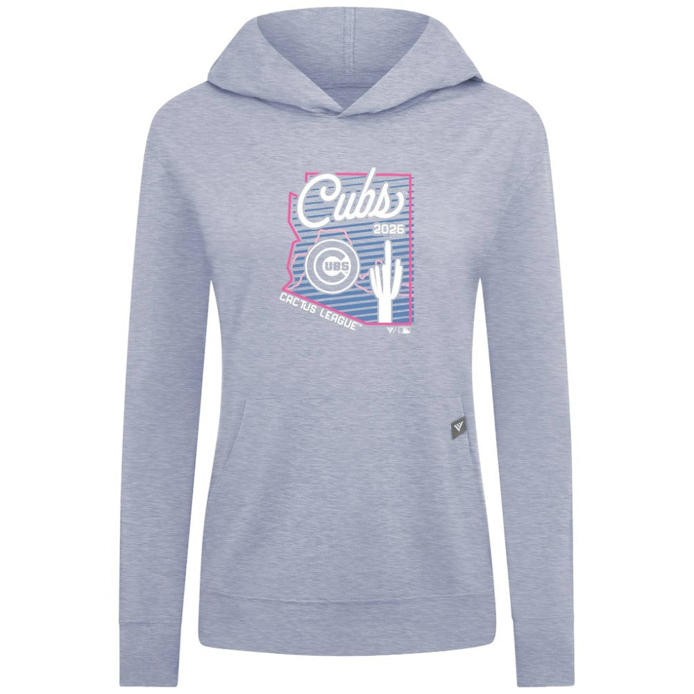 Chicago Cubs Levelwear Women's Relay Spring Training Sunrise Bold Hoodie - MLB