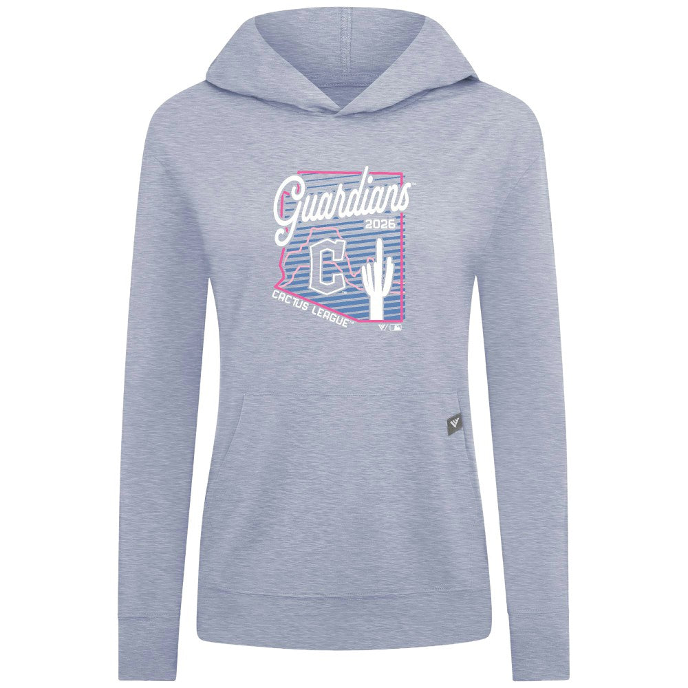 Cleveland Guardians Levelwear Women's Relay Spring Training Sunrise Bold Hoodie - MLB