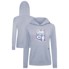 Cincinnati Reds Levelwear Women's Relay Spring Training Sunrise Bold Hoodie - MLB