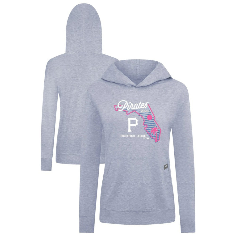 Pittsburgh Pirates Levelwear Women's Relay Spring Training Sunrise Bold Hoodie - MLB