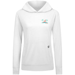 Atlanta Braves Levelwear Women's Relay Spring Break Panoramic Bold Hoodie - MLB