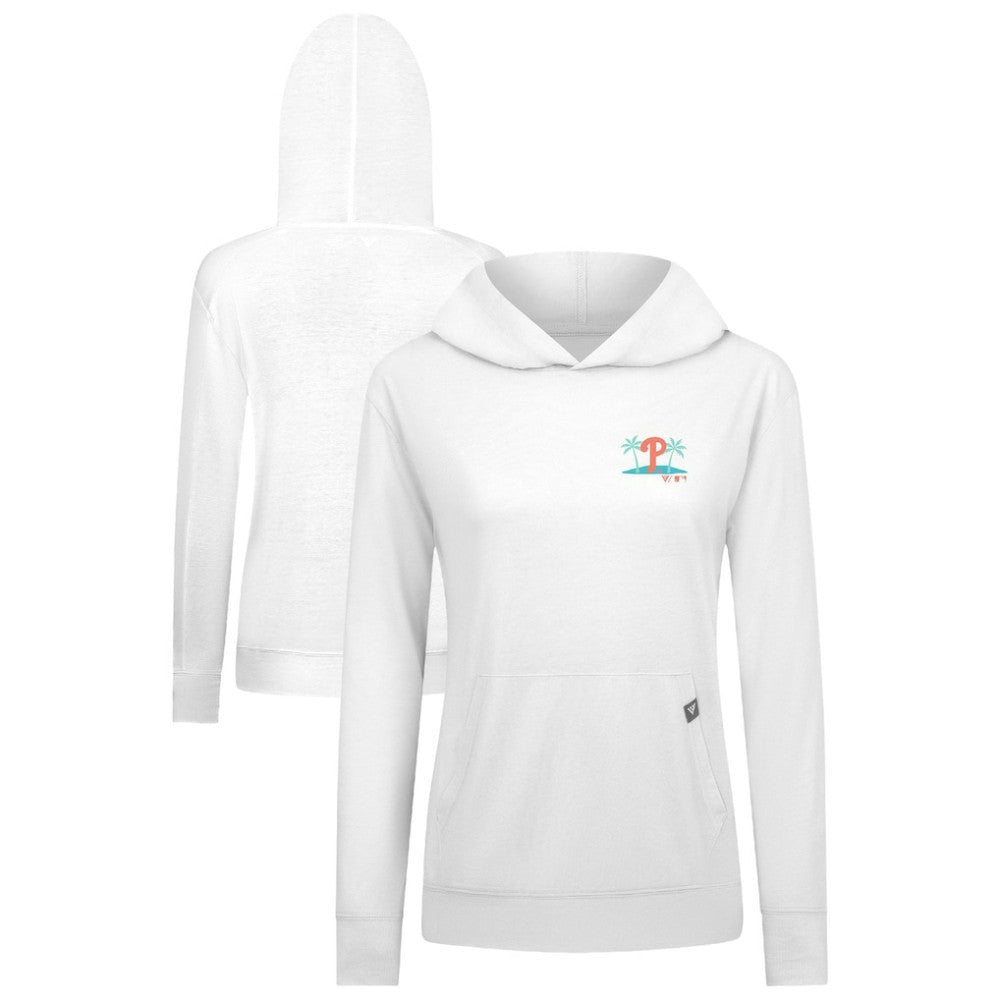 Philadelphia Phillies Levelwear Women's Relay Spring Break Panoramic Bold Hoodie - MLB