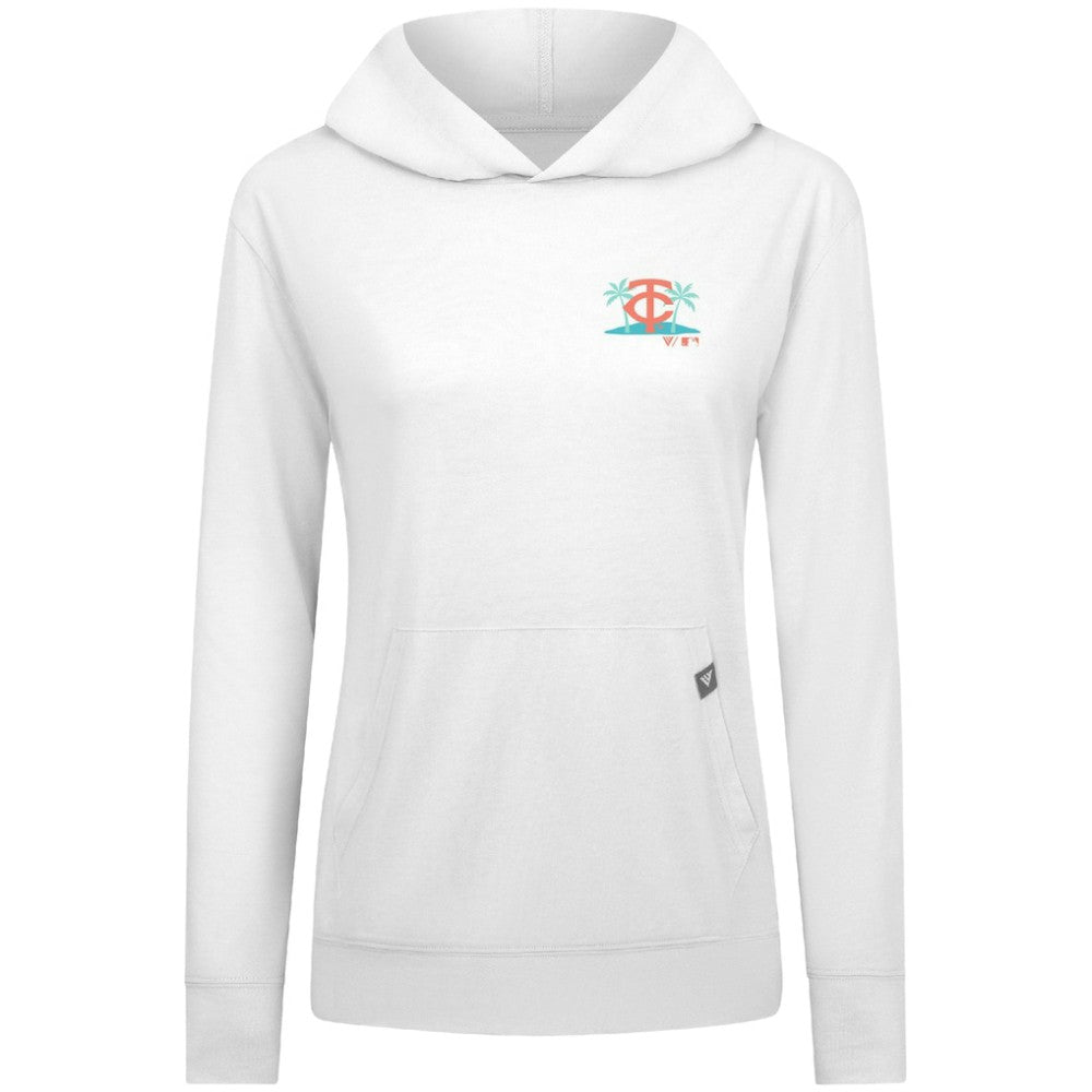 Minnesota Twins Levelwear Women's Relay Spring Break Panoramic Bold Hoodie - MLB