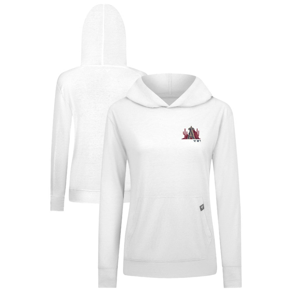 Los Angeles Angels Levelwear Women's Relay Spring Break Panoramic Bold Hoodie - MLB