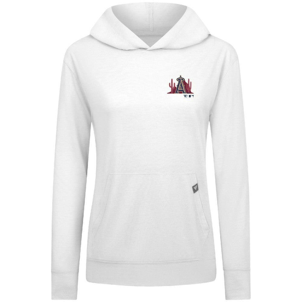 Los Angeles Angels Levelwear Women's Relay Spring Break Panoramic Bold Hoodie - MLB