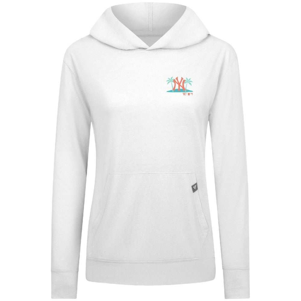 New York Yankees Levelwear Women's Relay Spring Break Panoramic Bold Hoodie - MLB