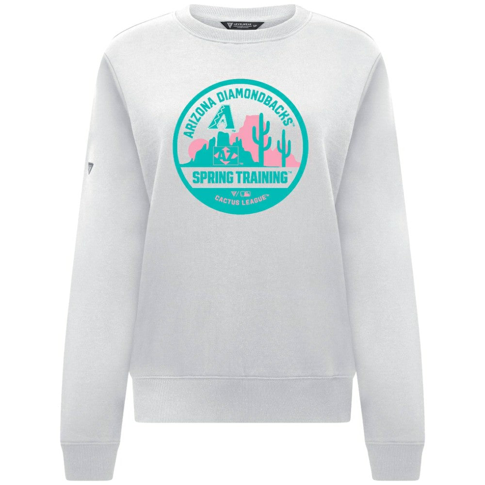 Arizona Diamondbacks Levelwear Women's Yvette Spring Training Badge Bold Sweatshirt - MLB