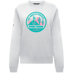 Los Angeles Dodgers Levelwear Women's Yvette Spring Training Badge Bold Sweatshirt - MLB