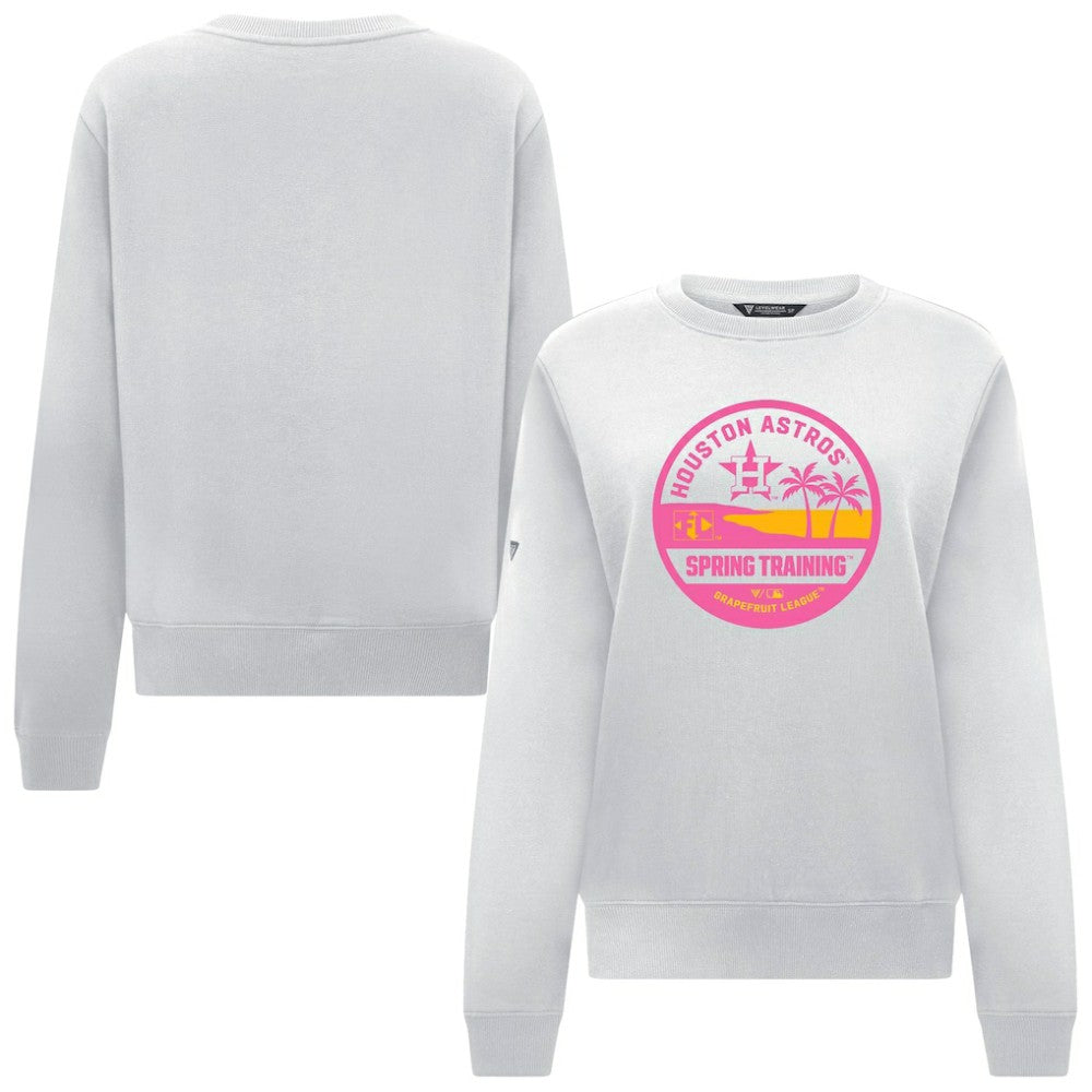 Houston Astros Levelwear Women's Yvette Spring Training Badge Bold Sweatshirt - MLB
