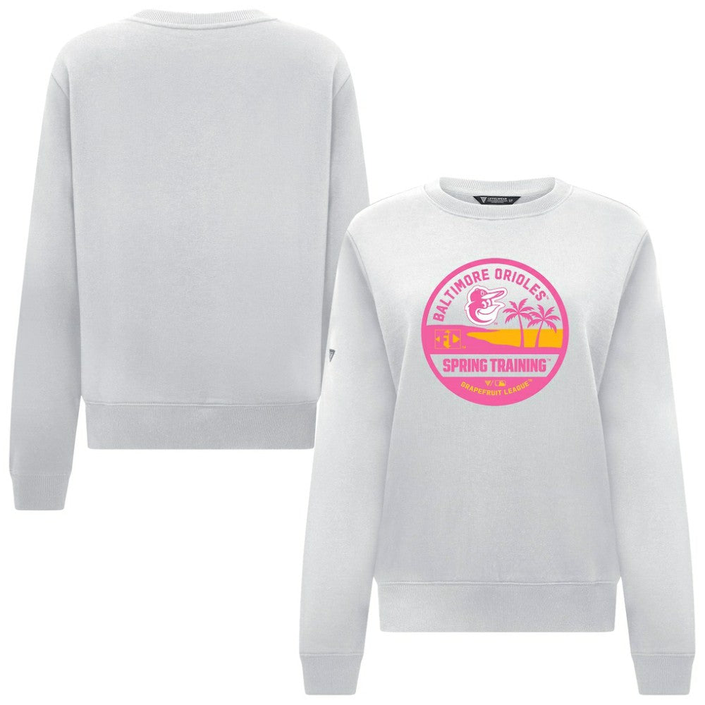Baltimore Orioles Levelwear Women's Yvette Spring Training Badge Bold Sweatshirt - MLB