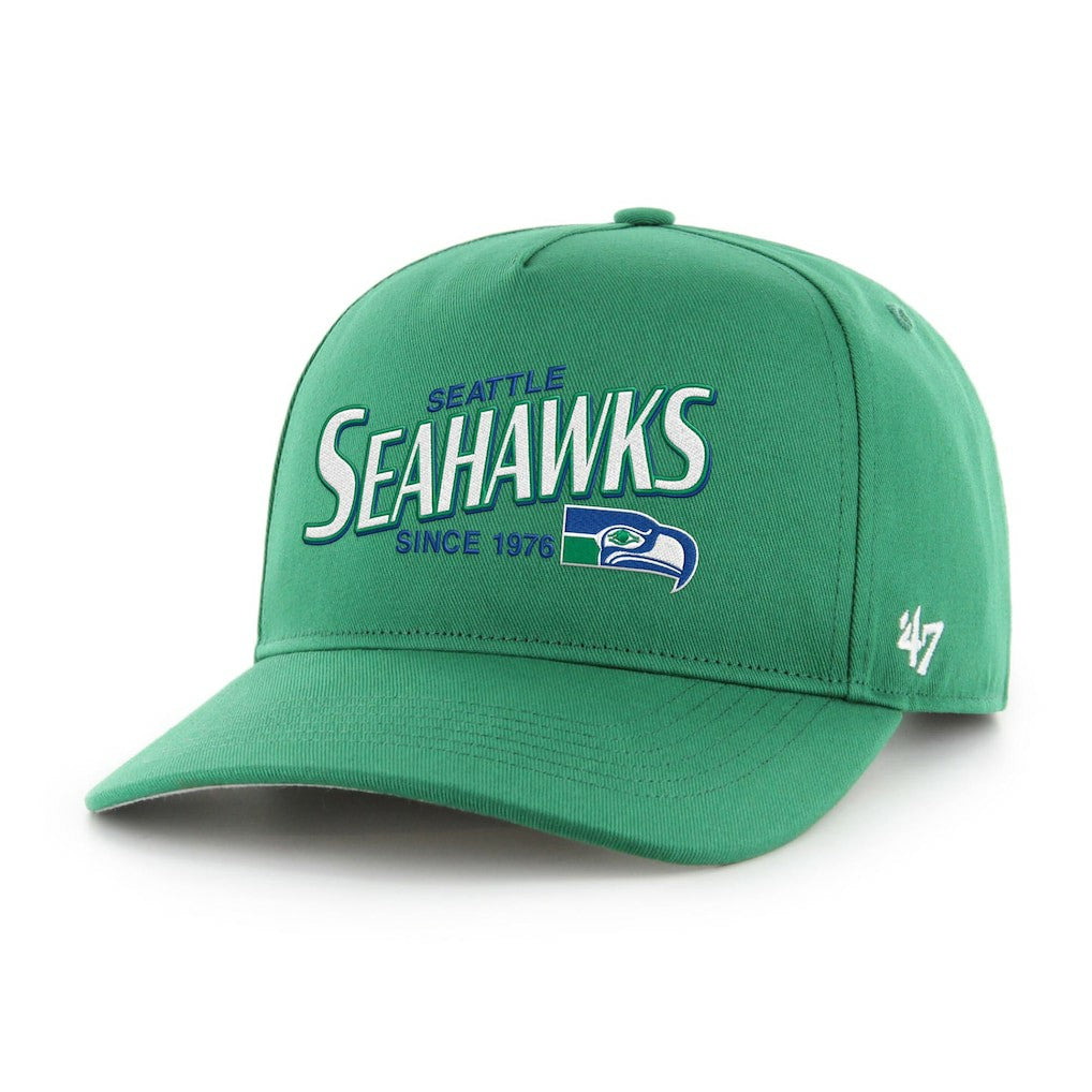 Seattle Seahawks '47 Throwback Hitch Adjustable Hat Green | 47 brand