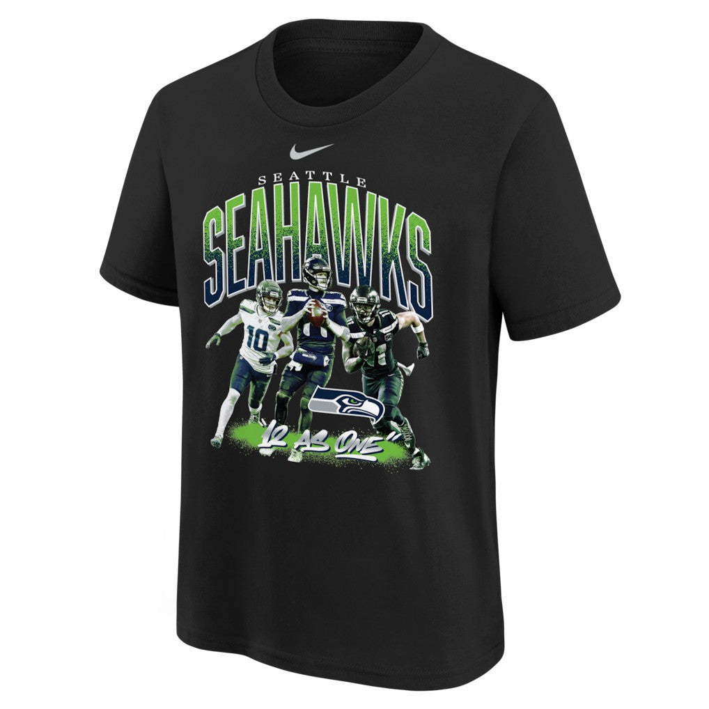 Seattle Seahawks Youth 12 As One T-Shirt Black | Nike for Sale