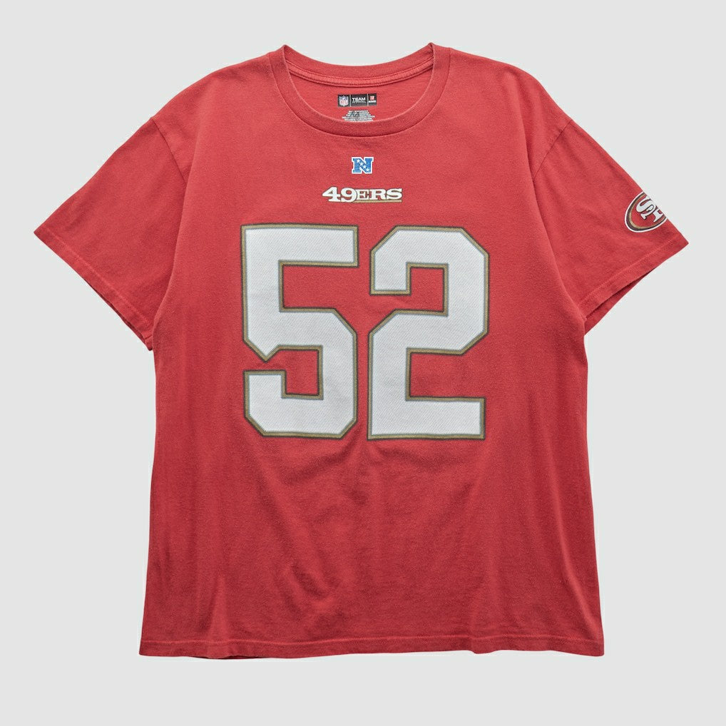 San Francisco 49ers NFL 2010s T-shirt Red Vintage | Fanatics