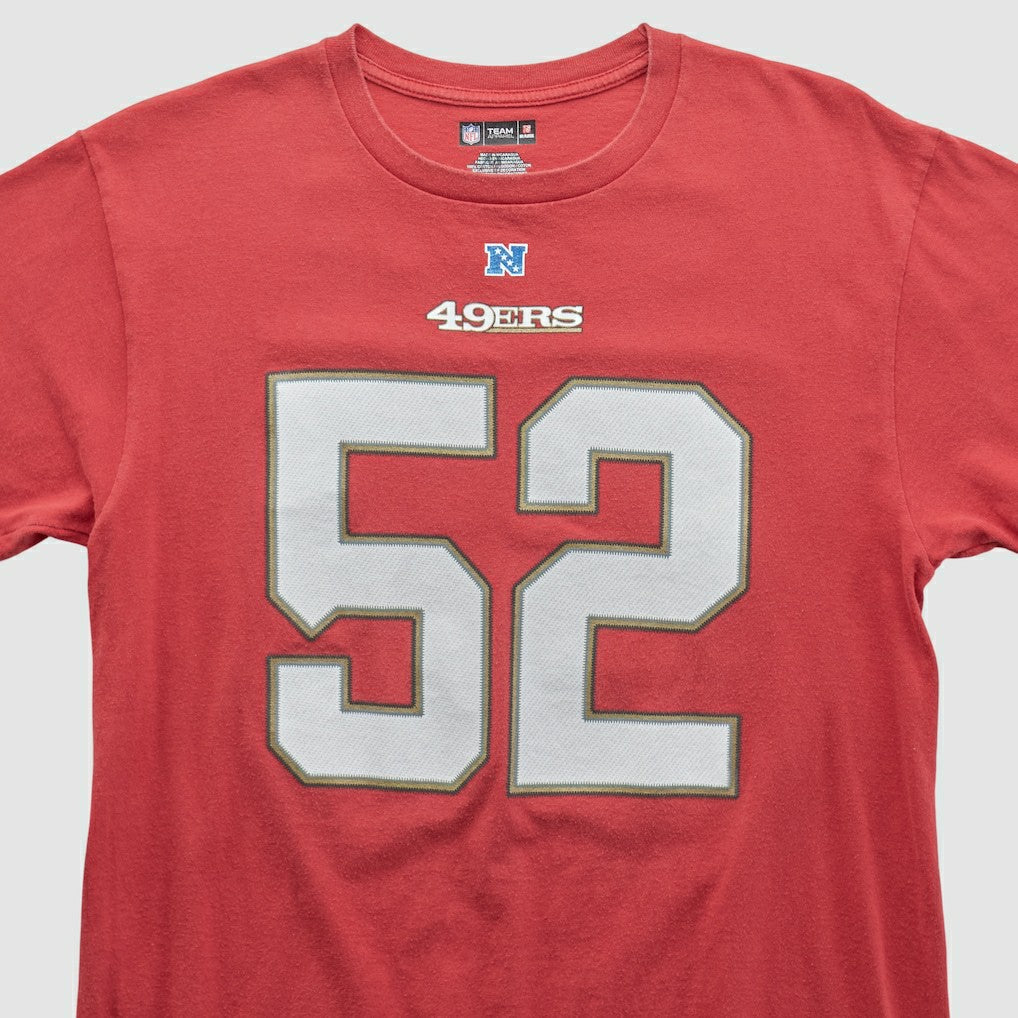 San Francisco 49ers NFL 2010s T-shirt Red Vintage | Fanatics