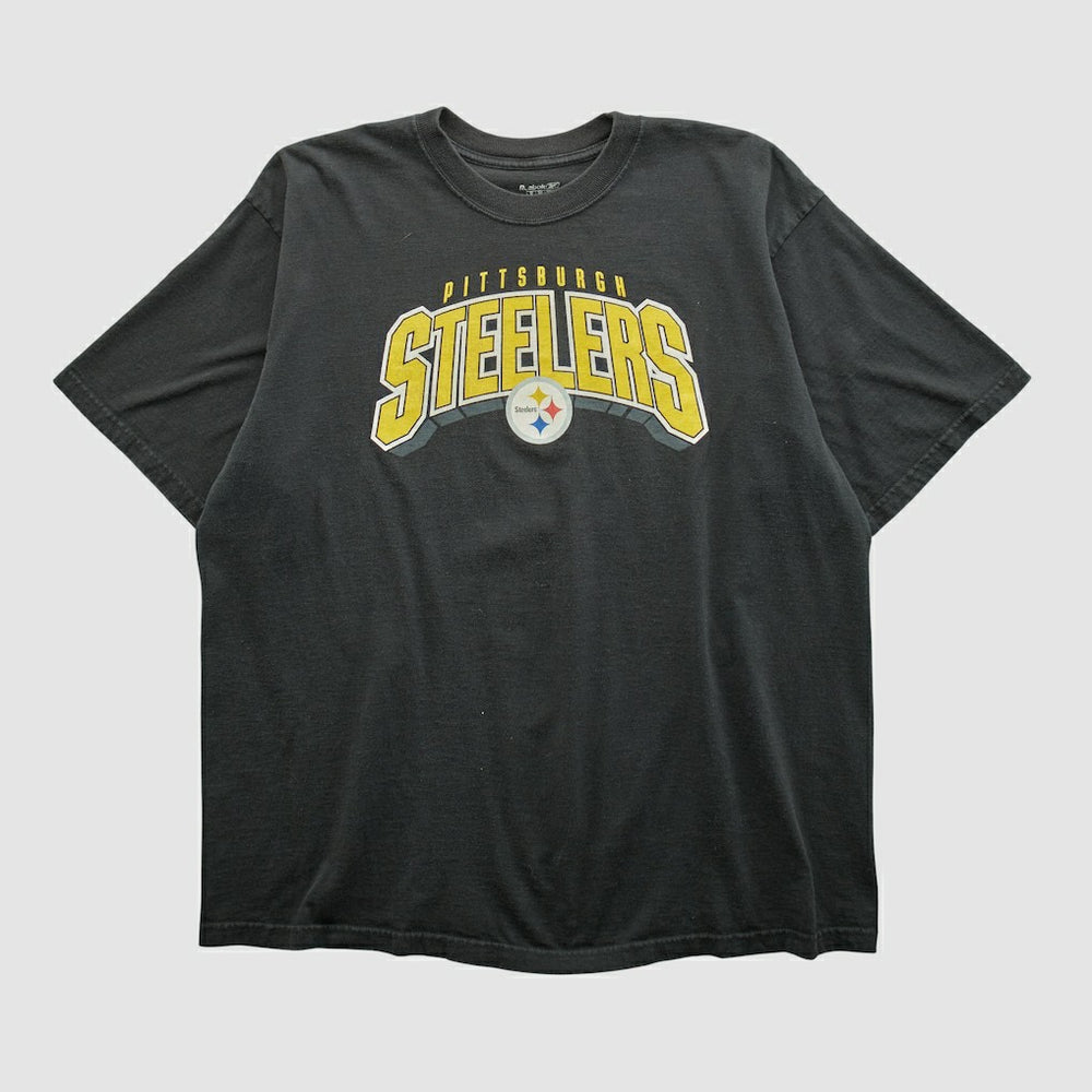 Pittsburgh Steelers Reebok 2000s T-shirt Black Vintage | Fanatics