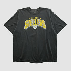 Pittsburgh Steelers Reebok 2000s T-shirt Black Vintage | Fanatics