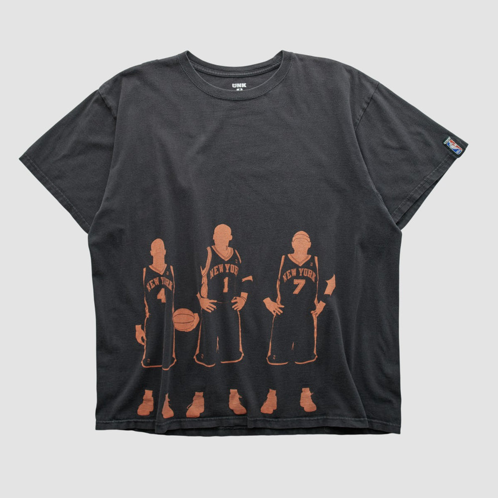 New York Knicks UNK 2010s T-shirt Black Vintage - NBA