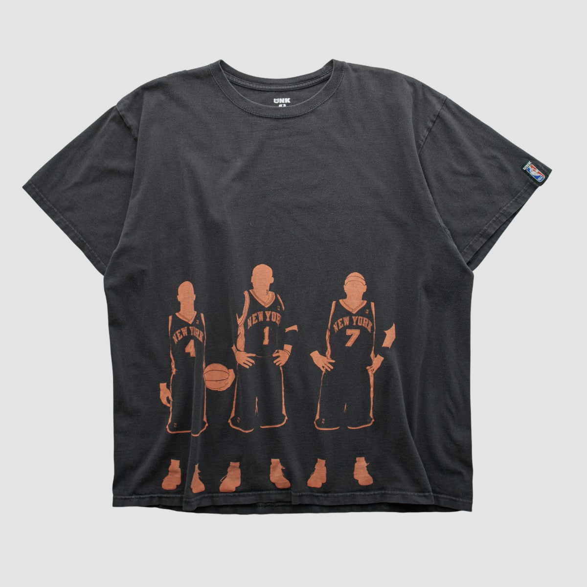New York Knicks UNK 2010s T-shirt Black Vintage - NBA