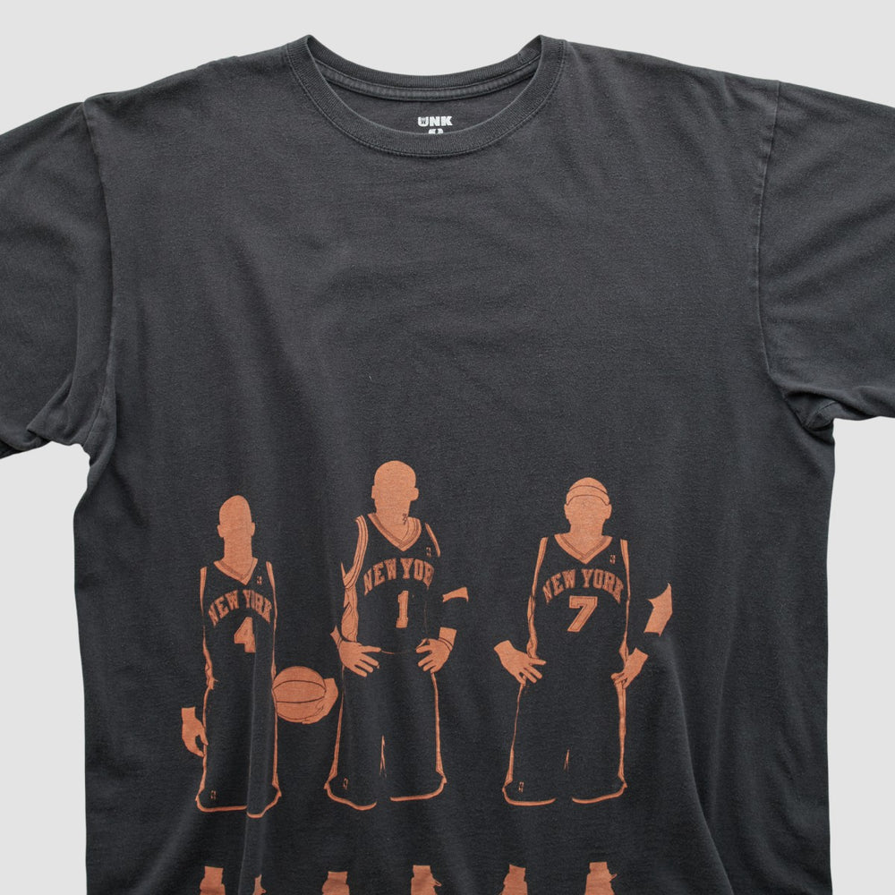 New York Knicks UNK 2010s T-shirt Black Vintage - NBA