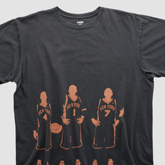 New York Knicks UNK 2010s T-shirt Black Vintage - NBA