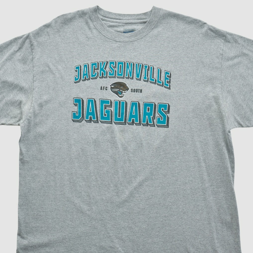 Jacksonville Jaguars Reebok 2000s T-shirt Heather Gray Vintage | Fanatics